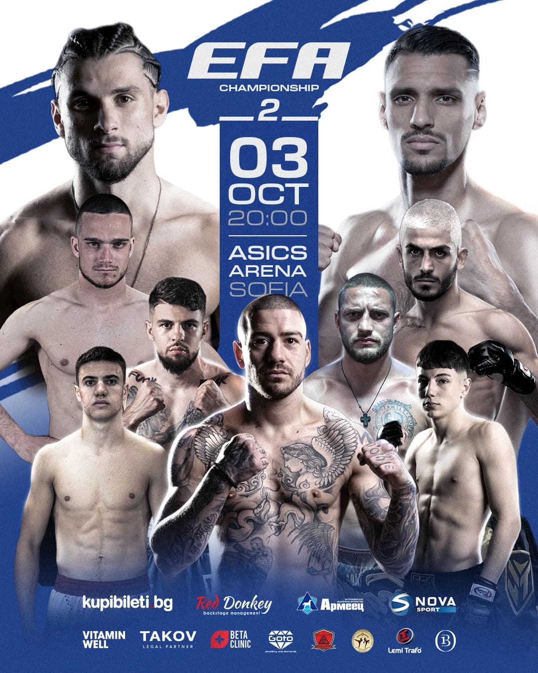 EFA Championship 2 · Копривленски срещу Шакир