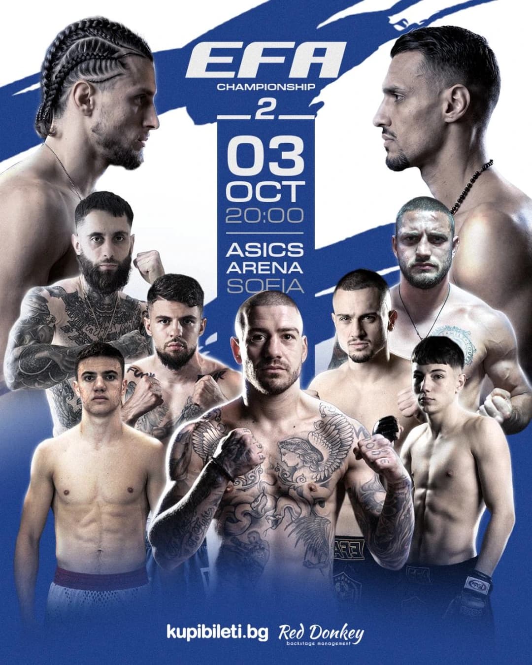EFA Championship 2 · Копривленски срещу Шакир